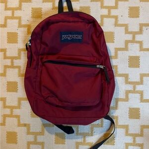 JanSport Red Backpack for Men